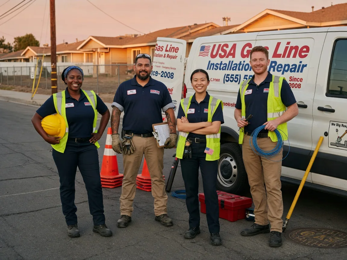 Gas Line Installation company in Kiron, IA